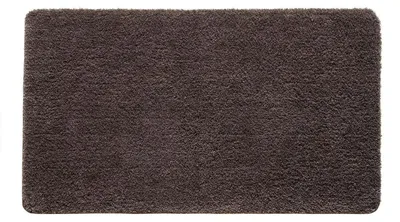 Immagine prodotto di Tappeto da bagno antiscivolo, lavabile, color marrone, 70x120 cm, in microfibra