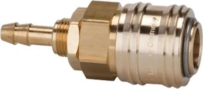 Produktbild von Riegler Schnellverschlusskupplung NW 7,2, MS blank, Tülle LW 10, G 1/4
