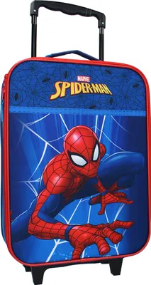 Produktbild von Marvel Spiderman Koffer Kinder Trolley Tasche Kinderkoffer Kindertrolley jungen