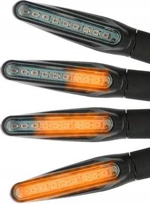 Immagine prodotto di Indicatori di direzione sequenziali in carbonio, set da 2 pezzi Wilmat - Nuovi