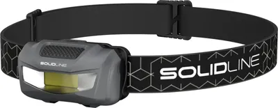 Produktbild von Solidline SH1 Stirnlampe, bis zu 110 lm, 15m Leuchtweite, bis zu 10 Std Laufzeit, AAA Batterien