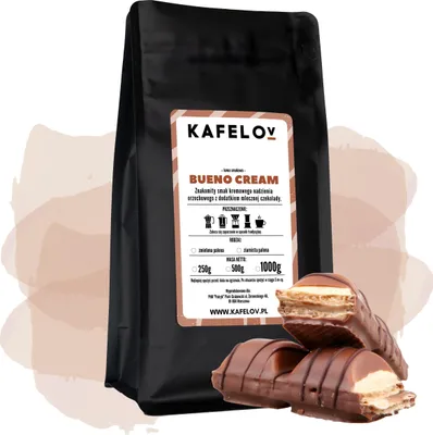 Produktbild von KAFELOV | Aromakaffee BUENO CREAM - 1000g - Kremiger Geschmack - 100% Arabica