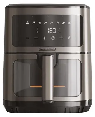 Obrázek produktu pro Black & Decker BXAF2501E, Horkovzdušná fritéza, 6,5 l, 80 °C, 200 °C, 7 člověk/lidí, 60 min