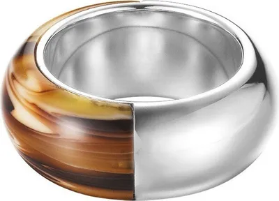 Produktbild von Esprit Damen Ring Edelstahl Tortoise light ESRG12153A1, Ringgröße:53 (16.8 mm Ø)
