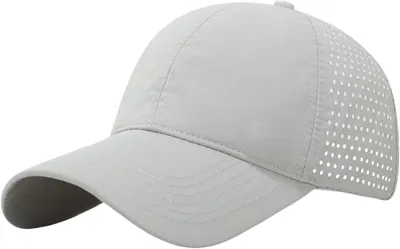 Imagen del producto de Gorra de béisbol para mujer, con tejido de malla transpirable, talla única, con abertura para coleta, ideal para deportes