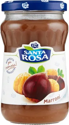 Produktbild von 6x Santa Rosa Kastanien Marmelade Konfitüre Fruchtaufstrich aus Italien 350g