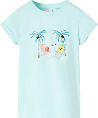 Produktbild von Kinder T-Shirt Hellblau Gr. 140