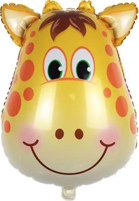 Zdjęcie produktu dla Balon foliowy żyrafa 55cm - Cakesicq