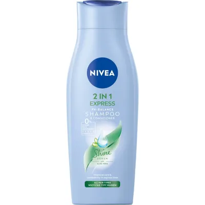 Zdjęcie produktu dla Nivea Szampon agodny z odywk 2in1 EXPRESS 400ml