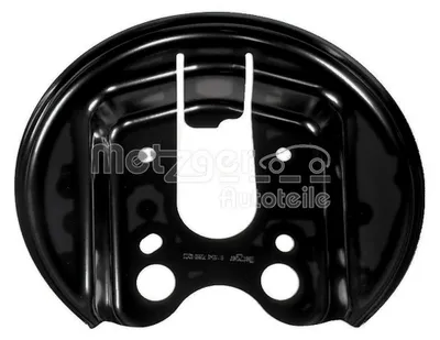 Produktbild von METZGER 6115545 Ankerblech Spritzblech Bremsscheibe passend für PEUGEOT 308 SW I (4E, 4H) Hinten Links Hinten Rechts