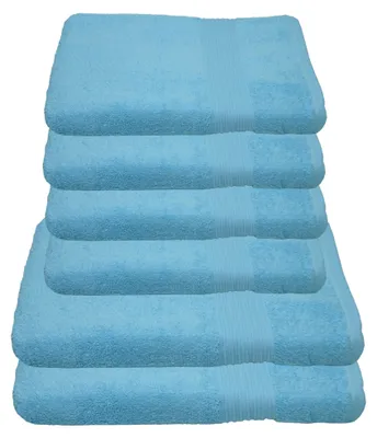 Produktbild von Julie Julsen Handtuch Set Hellblau,Set:6 tlg. 2 Bade- 4 Handtücher