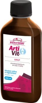 Produktbild von VITAR Veterinae ArtiVit Sirup 200 ml für Gelenke Hunde Katzen