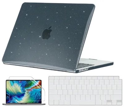 Productafbeelding van Solidchoice - Beschermende Case voor MacBook Pro 13 inch (2024-2016) met Toetsenbord- en Schermbeschermer
