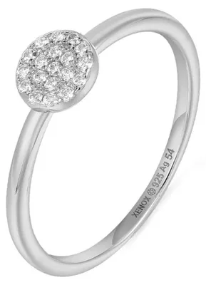 Produktbild von Xenox Ring Damen Poppy Glitz Zirkonia Sterlingsilber XS10010 Gr. 54