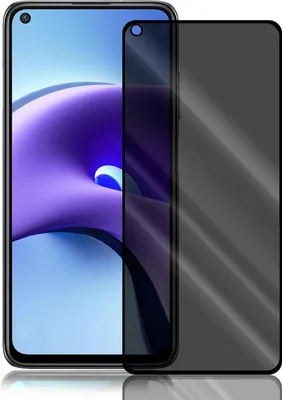 A privacy screen protector is shown on a smartphone.