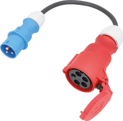 Zdjęcie produktu dla AS Schwabe 61374 Kabel zasilający 16 A czarny 0,3 m (61374)