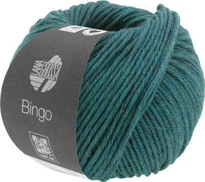 Produktbild von Lana Grossa - Bingo Melange 1015 petrol meliert