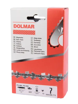 Image de Chaîne de tronçonneuse / chaîne de rechange Dolmar 086/72
