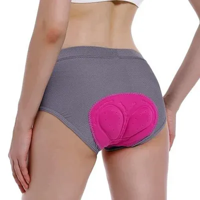 Zdjęcie produktu dla Spodenki rowerowe damskie 4D wyściełane oddychające szybkoschnące