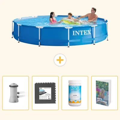 Immagine prodotto di Piscina autoportante rettangolare - 366x76 cm - 5 pezzi - SCB109