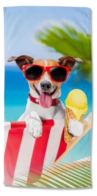 Produktbild von Beach towel Good Morning 75x150 cm -