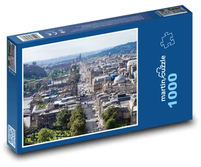 Obrázok produktu pre Puzzle 1000 Panoráma Edinburghu - martinpuzzle