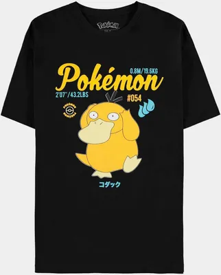 Produktbild von Pokémon - Psyduck Vintage - Kurzärmeliges Herren-T-Shirt