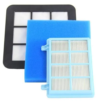 Filter-Kit für Philips Power Pro Compact, 3-teilig, waschbar