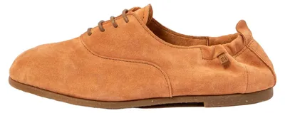 Image de El Naturalista Chaussures pour Femme N5537 SILK SUEDE PEACH / CROCHÉ Couleur Jaune