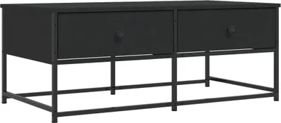Obrázok produktu pre vidaXL Konferenčný stolík čierny 100x51x40 cm Drevo Materiál