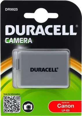 Produktbild von Duracell Akku für Canon EOS 500D