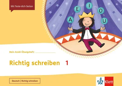 Obrázek produktu pro Mein Anoki-Übungsheft - Richtig schreiben 1