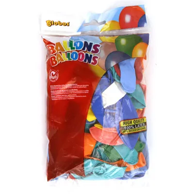 Immagine prodotto di Palloncini Globos Multicolore 50 Pezzi