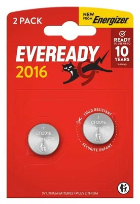 Obrázek produktu pro Baterie Eveready Gold from Energizer CR2016 - 2 ks