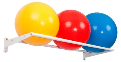 Produktbild von Wandhalterung, 125 cm, mit 2 Auflagestäben, Basismodul, 4-teilig