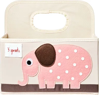 Produktbild von 3 Sprouts - Windelutensilo Elefant