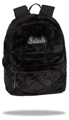 Zdjęcie produktu dla Plecak młodzieżowy Disney Fluffy Stitch Black