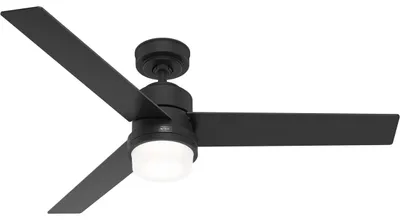 Obrázok produktu pre Hunter Greenville stropný ventilátor 132 cm, matná čierna
