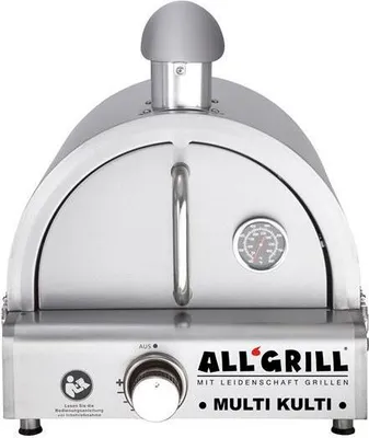 ALL'GRILL Pizzaofen-Edelstahlhaube für MULTI-KULTI