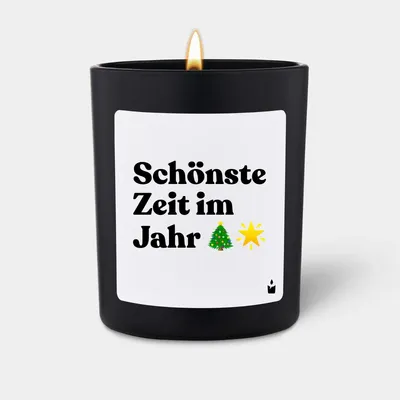 Produktbild von ChattyCandles Duftkerze Woody Schönste Zeit im Jahr