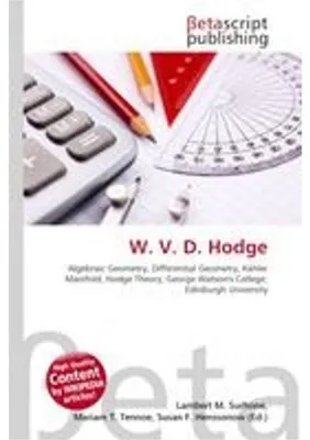 Immagine prodotto di W. V. D. Hodge