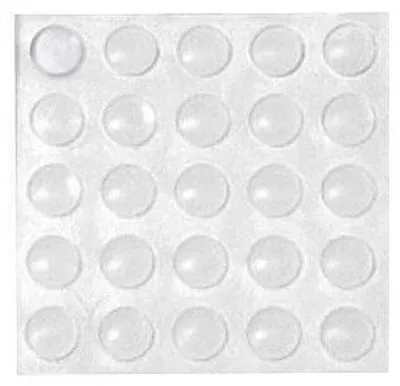 Image de Butoir de porte autocollant transparent 25 pièces
