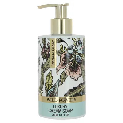 Produktbild von Wild Flow er s liquid cream soap ( Luxury Cream Soap) 250ml