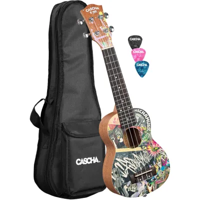 Produktbild von Cascha HH 2600 Art Series Urban Sopran Ukulele