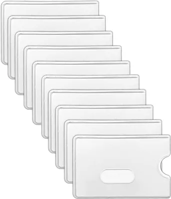 Produktbild von 10x Schutzhülle | Kartenschutzhülle Kreditkarte | EC-Karte Hülle Kartenhülle
