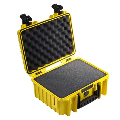 Image de B&W Typ 3000 Classic Mallette pour appareillage/coffre jaune