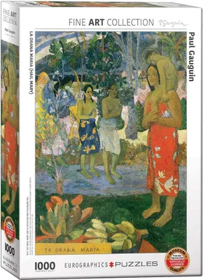 Produktbild von Paul Gauguin - Ave Maria - 1000 Teile Puzzle Format 68x48 cm