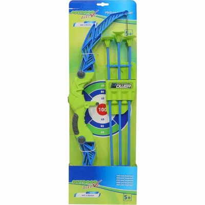 Produktbild von Outdoor Active Outdoor active Großes Pfeil- und Bogenset mit 3 Pfeilen
