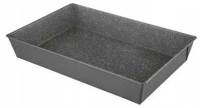 Produktbild von Backform 36x24,5 cm aus Kohlenstoffstahl mit Antihaftbeschichtung in Steinoptik