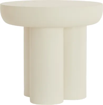 Produktbild von Light & Living - Beistelltisch MIZUHO - Ø50x47cm - Weiß